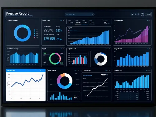 Precision Financial Reporting Dashboard